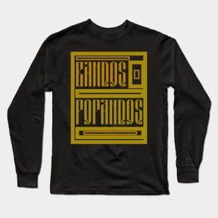 Unique Lettering T-Shirt Design Long Sleeve T-Shirt